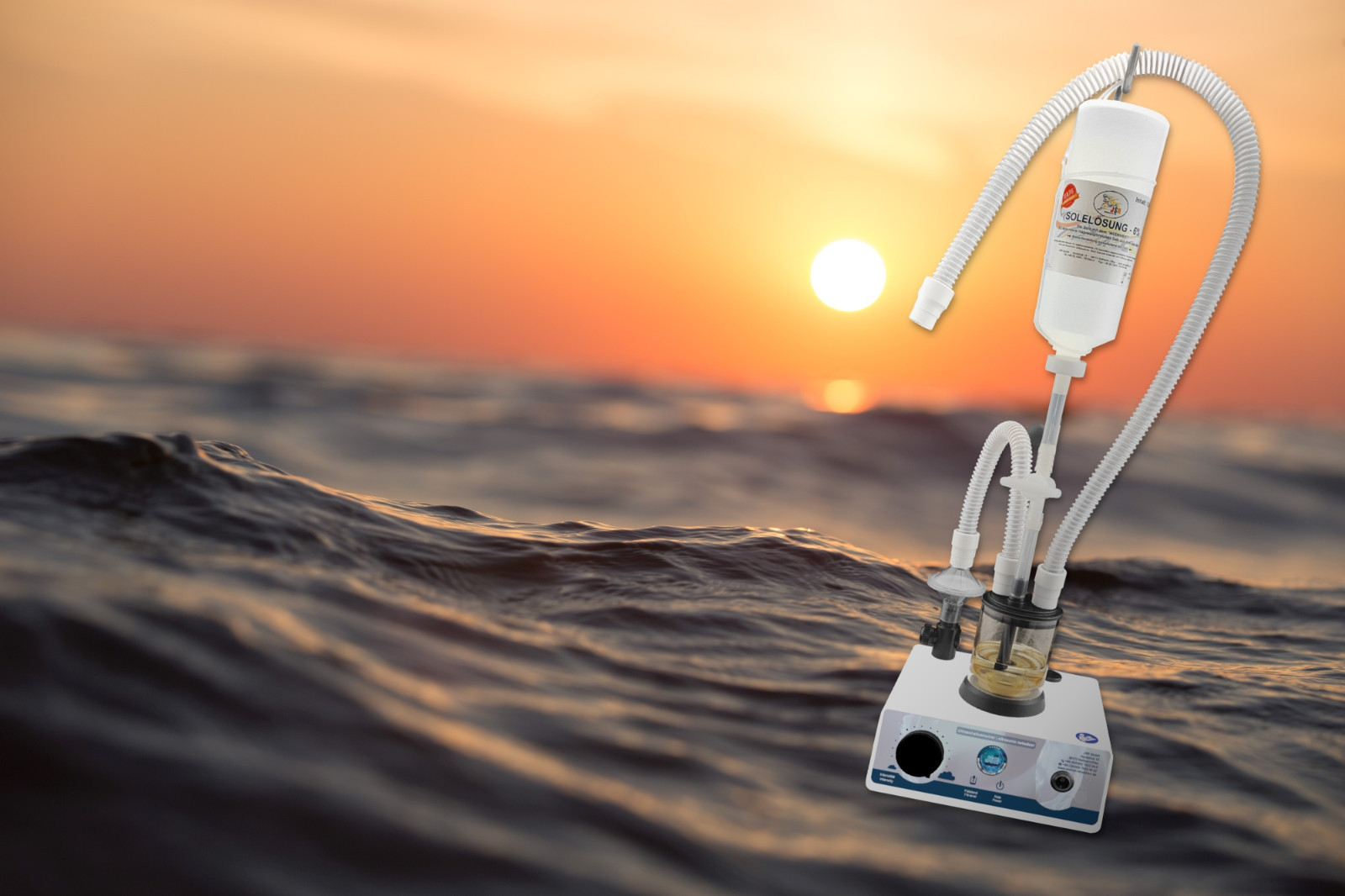 10 Liter Totes Meer Sole 14% - Bocholter Inhalationslösung Für Vernebler & Solebäder | 3 Jahre Haltbar