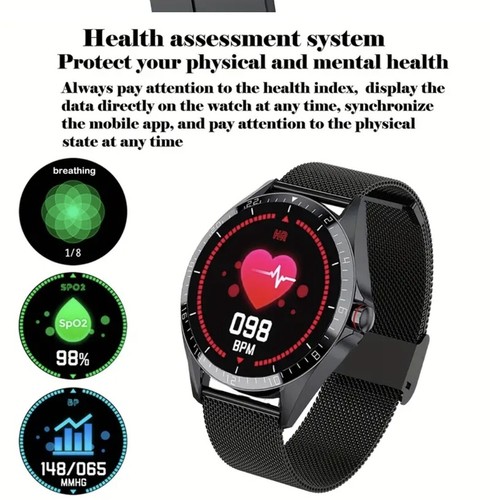 Nk10 Smartwatch 1.32in Large Touchscreen IOS 9 / ANDROID 5 Compatible OR Above - Bild 34 von 36