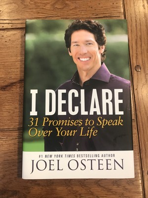 joel osteen book i declare joel osteen book i declare