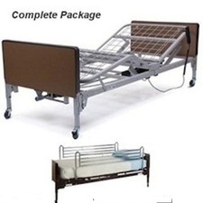 NEW Lumex Patriot Full Electric/Low Hospital Bed Foam Mattress Complete Pkg 
