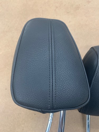 2007-2009 BMW 328i 328xi 335i Front Right Left Side Headrest Leather OEM - Picture 6 of 8