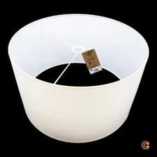 Lampenschirm Rund Roller 60/35 Farbe Elfenbein ivory Ø 60cm Höhe 35cm