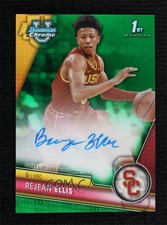 2023-24 Bowman U Chrome Prospect Green Refractor 20/99 Rejean Ellis Auto 0vs5