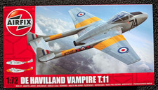 Airfix 1/72 De Havilland Vampire T.11 Jet Tra...