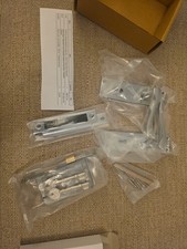 Polished Chrome Lever Bathroom Door Lock Set Brand New