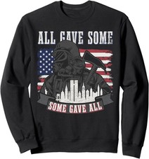 Patriot Day 9-11 Firefighter Tribute All Gave Some Unisex Crewneck Sweatshirt