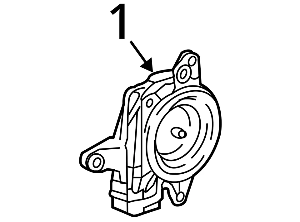 Blower Motor Rear Hybrid Left Hand Side Fits 18-20 RLX 2651578 Foto 4 de 4