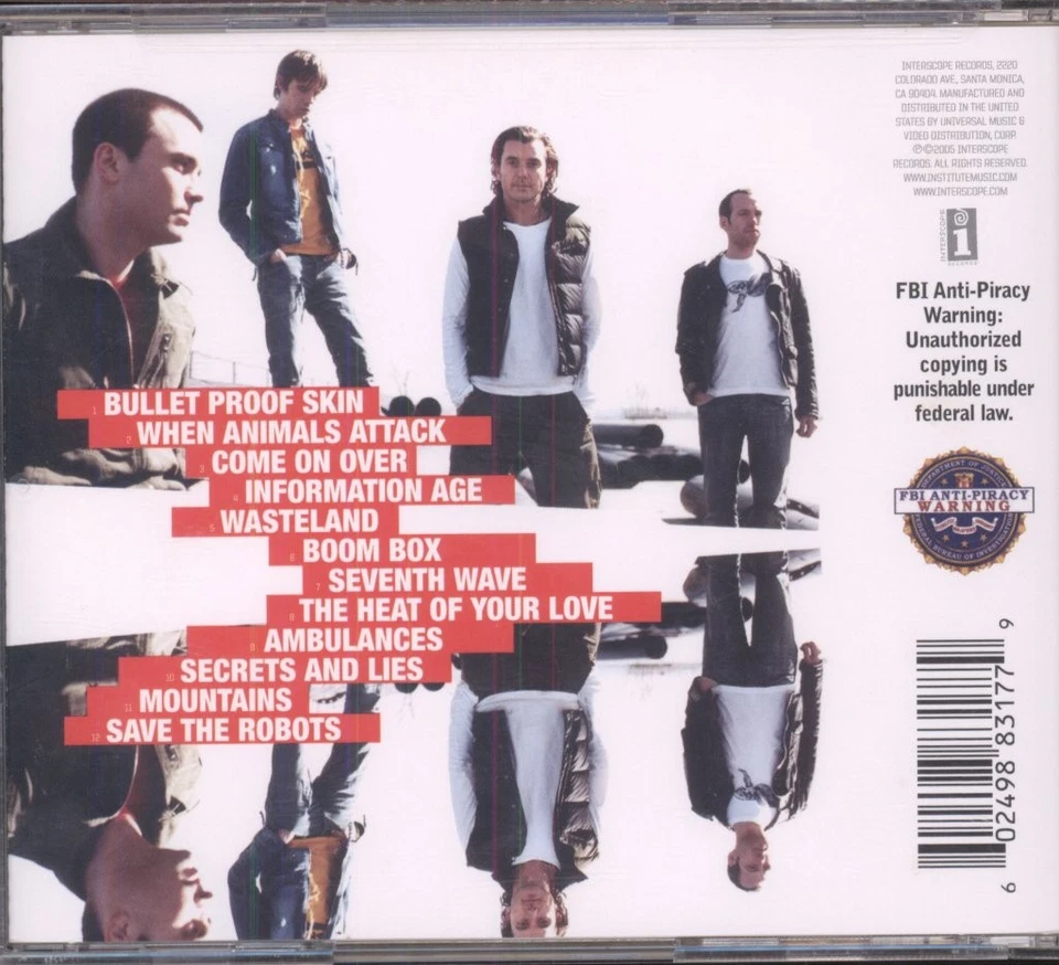 Institute Distort Yourself CD USA Interscope 2005 B000496802 - Bild 2 von 3