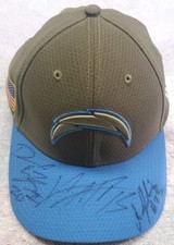 New Era 39thirty M-L LA Chargers Signed Desmond King Rayshawn Jenkins Rookie Yr