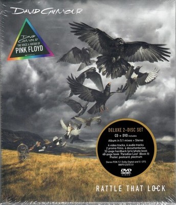 David Gilmour - Rattle That Lock (205)  Deluxe CD + DVD Box Set  NEW  SPEEDYPOST