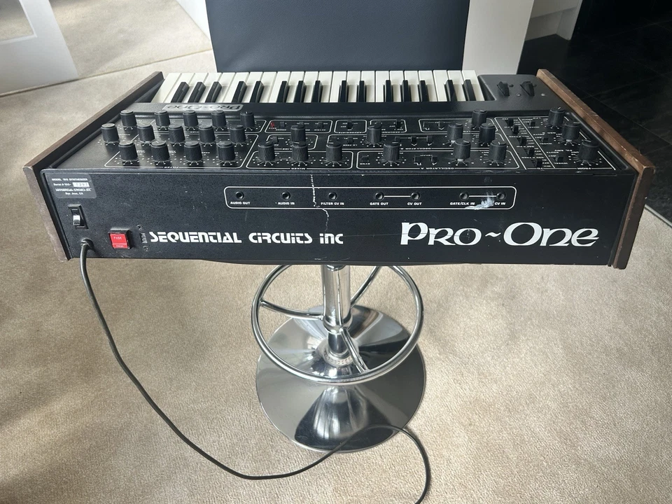 Sequential Circuits Pro One Prophet Analog Synthesizer Vintage - Image 2 of 4
