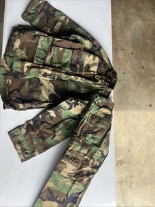 U.S. Army Woodland Camouflage BDU Uniform Set Small XX-Short