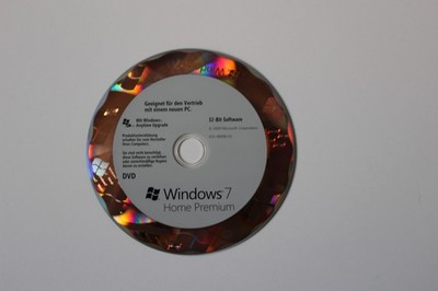 Microsoft Windows 7 Home Premium, Deutsch, 32 Bit
