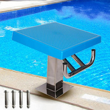 Swimming Pool Diving Platform, Stainless Steel Non-Slip Diving Boards, Heavy Dut