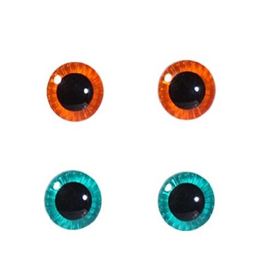 Groove Fashion Doll Eyechips Selection Pullip Orange x Green ME-003 Japan