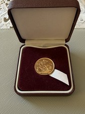 2010 Gold Sovereign Coin 22ct 7.98g Elizabeth II St George Boxed