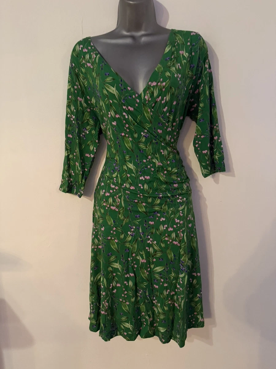 Robe Verte Made590 Taille M - Style Fit & Flare à Imprimé Check - Parfaite Pour L’été