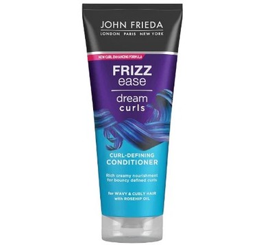 Frizz Ease Dream Curls Conditioner, 250ml NEUE LOCKENVERSTÄRKENDE FORMEL John Frieda
