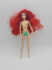 Disney Store Ariel The Little Mermaid 17" Singing Doll Articulated NAKED