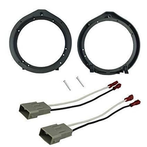 MK Audio Honda 6.5", 6.75" Speaker Adapter  & Speaker Harnes