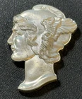 2022 1 Oz .999 Fine Silver Fiji $2 Liberty - Mercury Dime Shaped Bust Coin!!