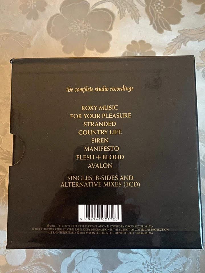 ROXY MUSIC the complete studio recordings - BOX SET 5099944021726 - Bild 3 von 4