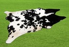 100% New Cowhide Rugs Area Cow Skin Leather (42" x 44") Cow hide SA-2644 — photo 1