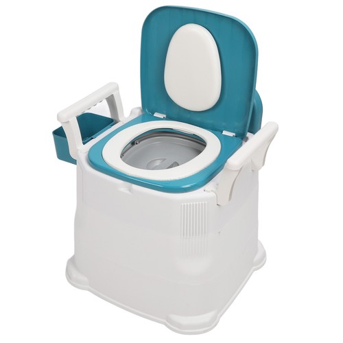 Adult Bedside Commode Toilet With Detachable Armrests Portable Moible Odorle HR6 - Picture 23 of 24