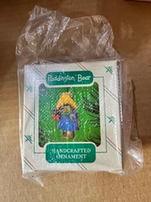 Hallmark Keepsake Ornament 1986 Paddington Bear Blue Coat Yellow Hat Eden Toys