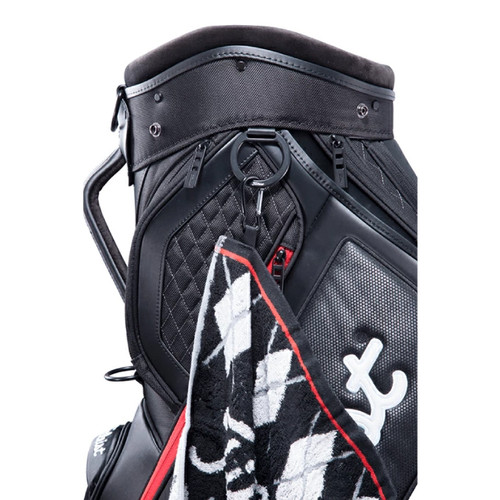 Titleist TB20SF4-01 Mid Size Caddy Bag Black/White 6-Way Cart Bag 11 Pockets JPN - Picture 5 of 7