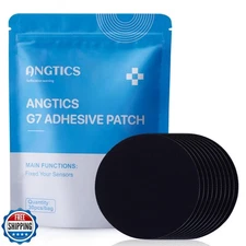 ANGTICS Dexcom G7 Adhesive Patches 30PCS, Waterproof and High Viscosity Over 