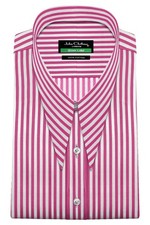 Camicia uomo lancia a punta pugnale colletto anni 30 vintage Goodfellas righe Bengala