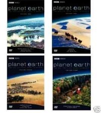 Planet Earth DVD Volumes 1-4 BBC Collection