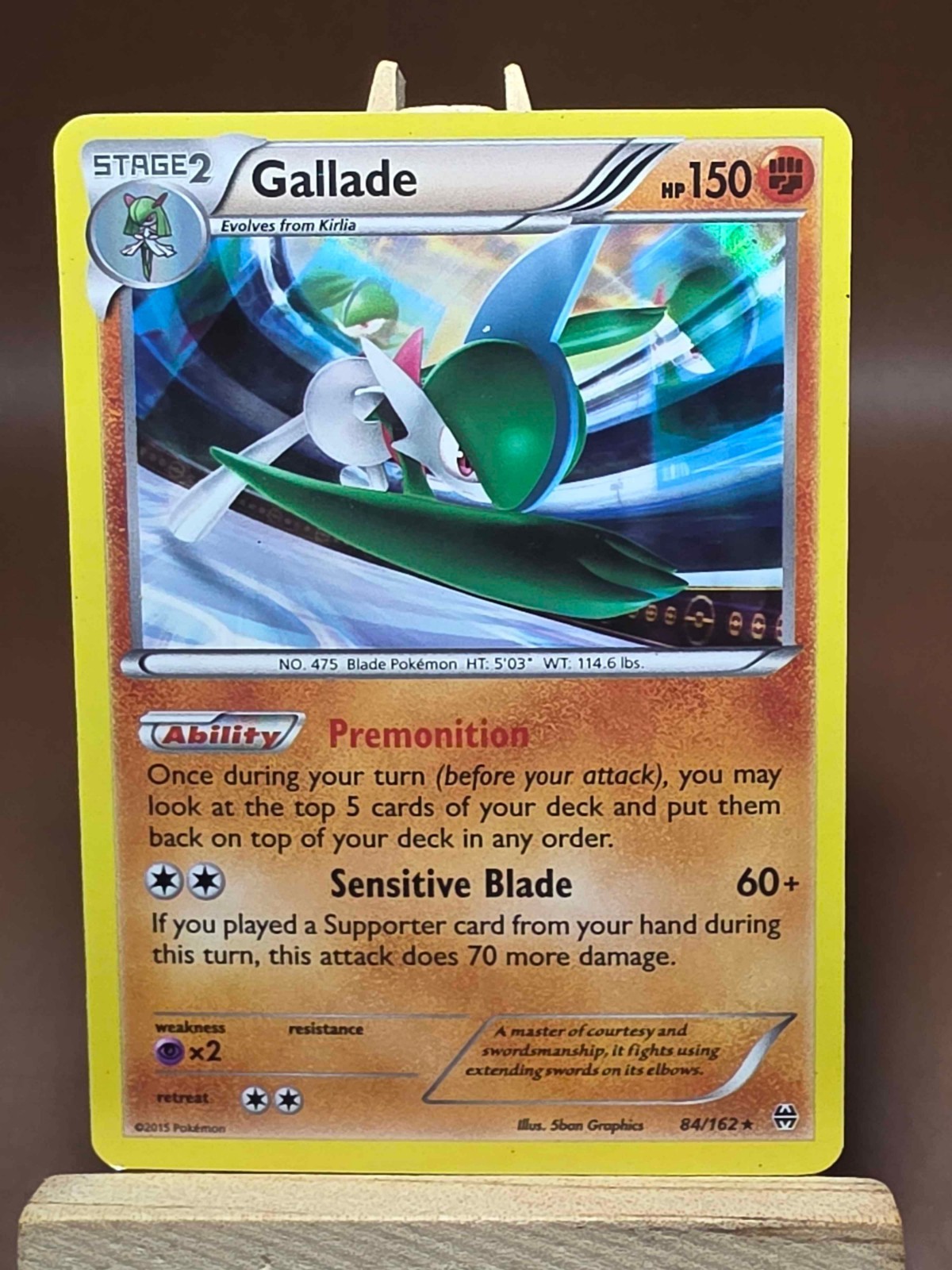Gallade Holo Rare XY - BREAKthrough 84/162 Pokemon HP