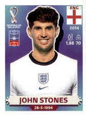 John Stones England 2022 Panini World Cup Sticker #ENG 9