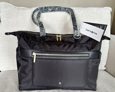 NEW W/TAGS Samsonite Mobile Solution 2 Tote Black Laptop Bag Model: 157217-1041