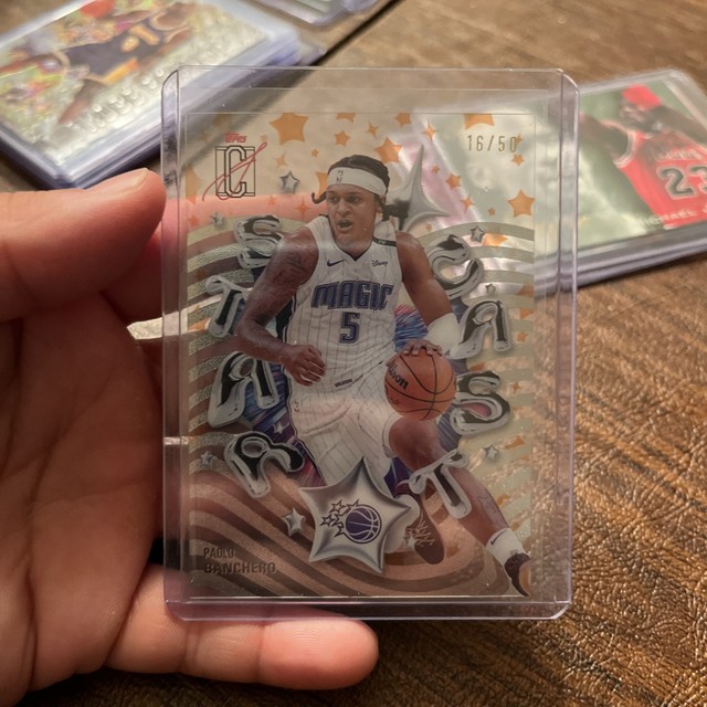 Topps 2025-26 Signature Class Star Cast /50 - #SC-5 Paolo Banchero CASE HIT SSP