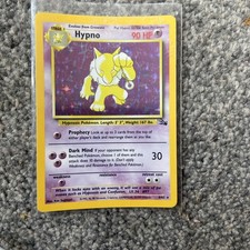 Hypno (8/62) Holofoil Rare from the 1999