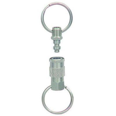 Mechanic Ultimate Key Chain Great Gift Air Quick Release Coupler Key Ring Chain