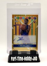 2024-25 Topps Chrome RON HOLLAND II Next Stop Signatures RC GOLD Refractor /50