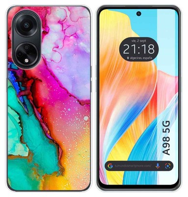 XINYEXIN Cover Per Oppo A98 5G, Custodia In Silicone