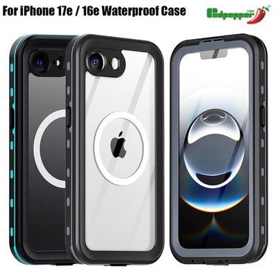 For iPhone 16e 17e Case Waterproof Shockproof HeavyDuty Cover Screen Protector