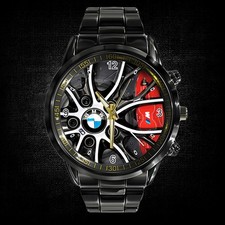 BMW M5 F30 SERIES WHEEL logo watch mens high quality wristwatch free box