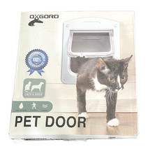 Small Pet Door Cats Dogs Up To 15 lbs 9  x8  Easy to Install Oxgord NEW