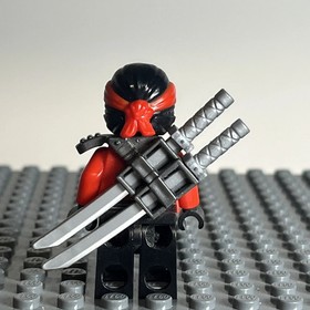 LEGO Minifigure Kai njo0316 njo316 Ninjago 70611 70606 70618 10739