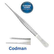 Codman 37-1010 Debakey Forceps Serrated Straight 6 - Ultrasonically Cleaned Codman 37-1010 Debakey Forceps Serrated Straight 6 - Ultrasonically Cleaned