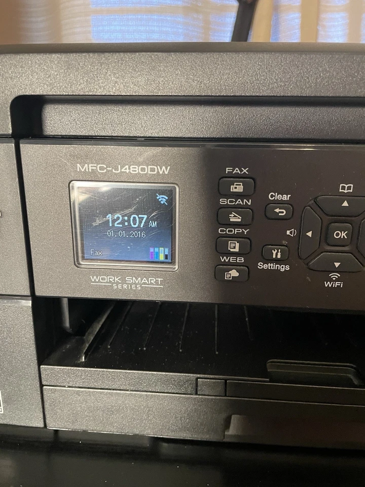 Brother Work Smart Series MFC-J480DW Inkjet All-in One Printer - Image 4 of 4