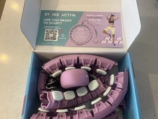 Swiss Activa Exercise Hula Hoop, Weight Loss, Fits 23-44 inch waist, NEW in box