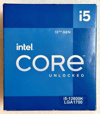 Intel Core i5-12600K 12th Gen Alder Lake Processor 10-Core 16 Thread 3.7GHz CPU