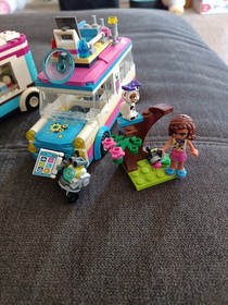 LEGO Friends vehicles 4 sets missing pieces from original sets retired items